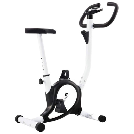 Vélo d'exercice vidaxl avec résistance aux pneus noir
