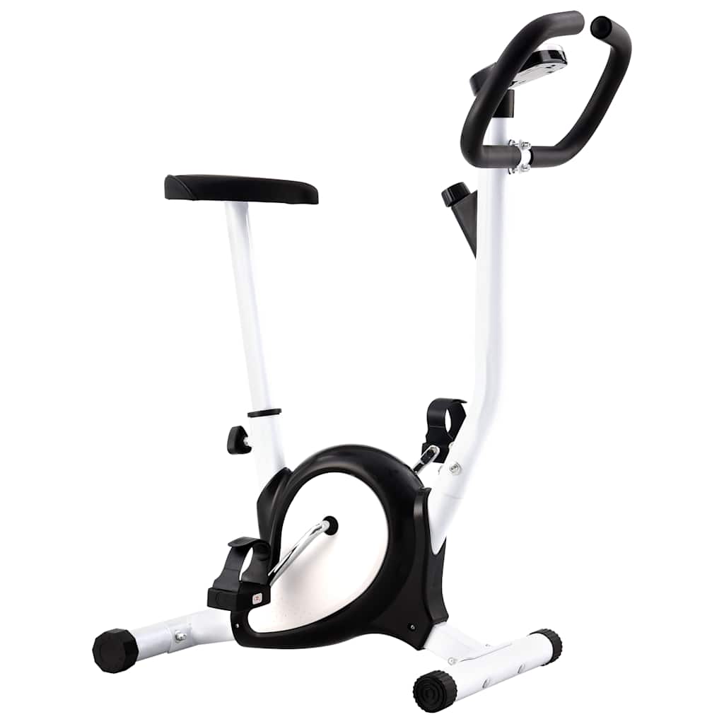 Vélo d'exercice vidaxl avec résistance aux pneus noir
