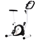 Vélo d'exercice vidaxl avec résistance aux pneus noir
