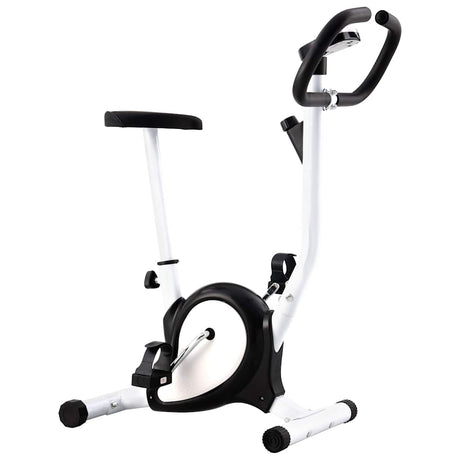 Vélo d'exercice vidaxl avec résistance aux pneus noir