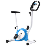 Vélo d'exercice vidaxl avec résistance aux pneus bleu