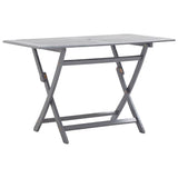 Vidaxl tuintafel inklapbaar 120x70x75 cm massief acaciahout