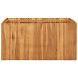 Vidaxl Planter surélevé 100x100x50 cm ACACIAHOUIL SOLIDE