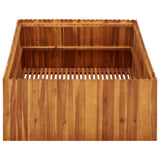 Vidaxl Planter surélevé 100x100x50 cm ACACIAHOUIL SOLIDE