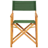 Vidaxl regisseursstoelen 2 st massief acaciahout groen