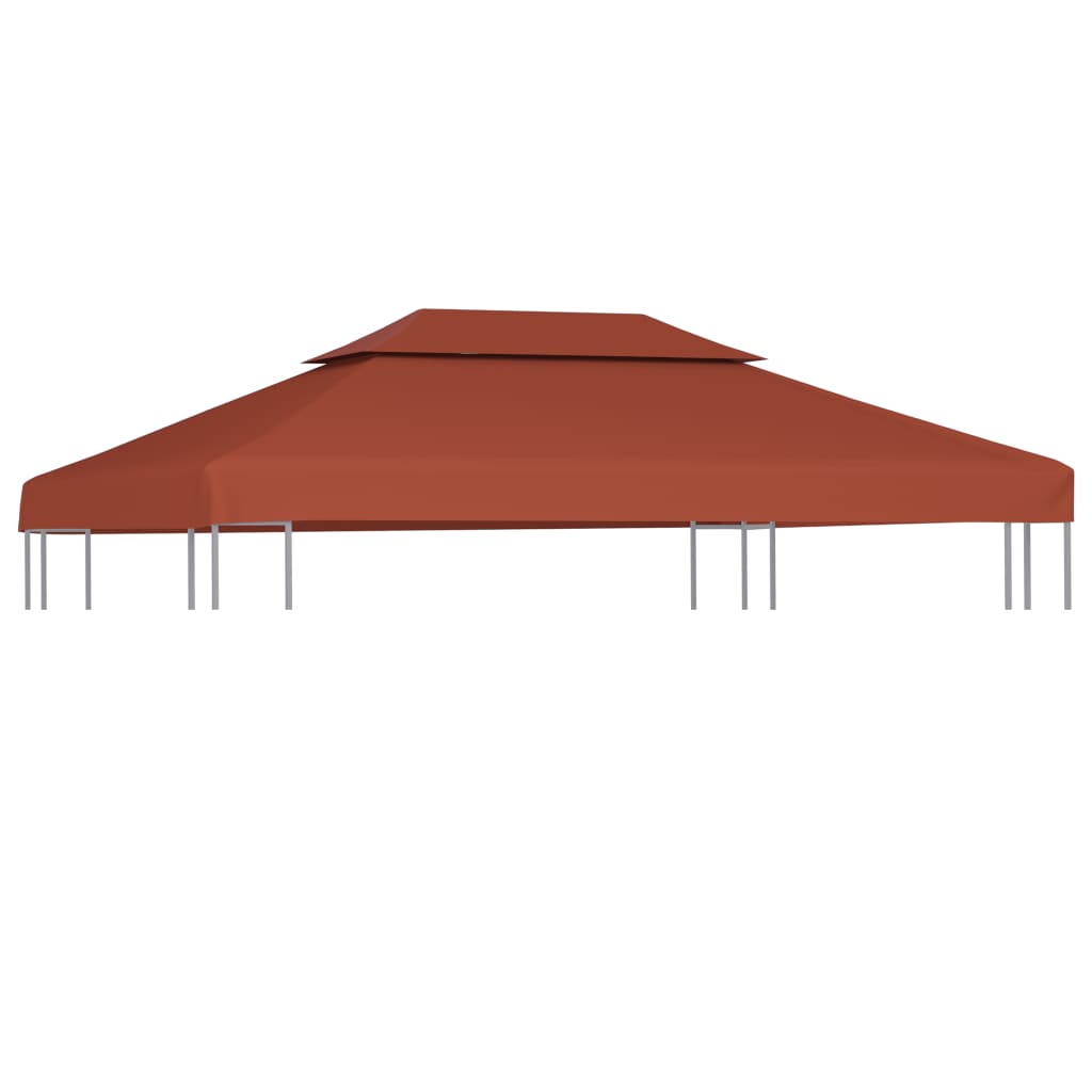 Vidaxl praverkakak 2-Schichten 310 g m² 4x3 m Terracotta faarweg