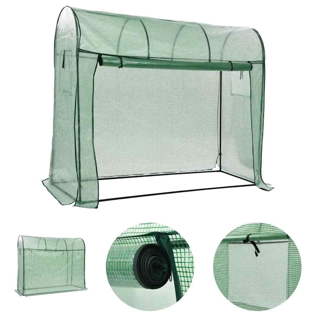 Vidaxl Tuinkas avec Zipper 200x80x170 cm