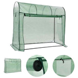Vidaxl Tuinkas avec Zipper 200x80x170 cm
