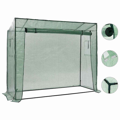 Serre de plain-pied Vidaxx 200x80x173 cm