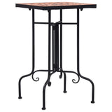 Table d'appoint Vidaxl Terracotte en céramique mosaïque -colore