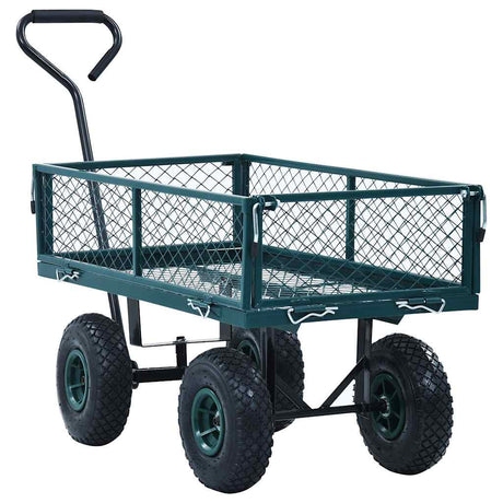 Vidaxl tuinwagen 250 kg groen