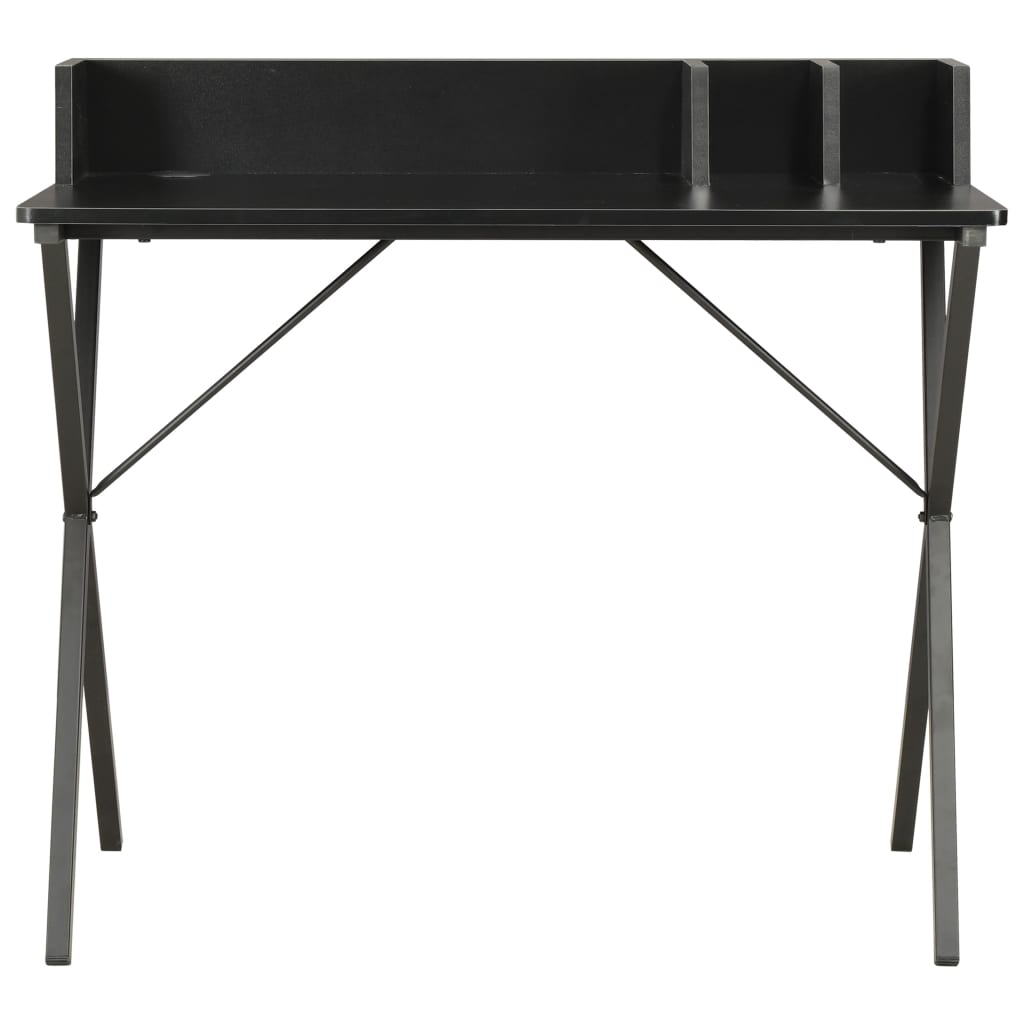 Vidaxl bureau 80x50x84 cm zwart