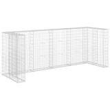 Vidaxl Schanskorf Contenedores de pared 320x100x120 cm de acero galvanizado