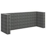 Vidaxl Schanskorf wall containers 320x100x120 cm galvanized steel