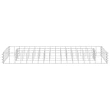 Vidaxl Gabion Planter insenté 90x30x10 cm en acier galvanisé