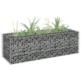 Plaopanice Vidaxl Gabion zvedla 90x30x30 cm galvanizovaná ocel