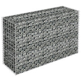 Vidaxl Gabion Plantter erweitert 90x30f60 cm gala galvaniséiert Stol