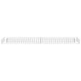 Vidaxl Gabion Planter surélevé 180x30x10 cm en acier galvanisé