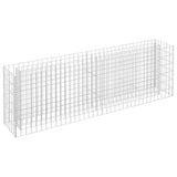 Vidaxl Gabion Planter surélevé 180x30x60 cm en acier galvanisé