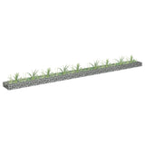 Vidaxl gabion plantenbak verhoogd 360x30x10 cm gegalvaniseerd staal