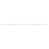 Vidaxl Gabion Planter insenté 450x30x10 cm en acier galvanisé