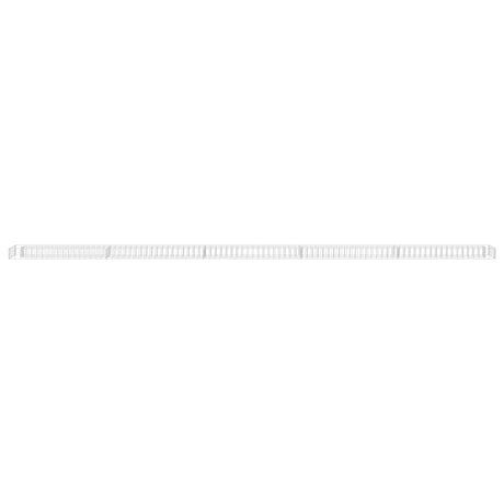 Vidaxl Gabion Planter insenté 450x30x10 cm en acier galvanisé