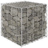 Vidaxl Gabion -Pflanzer erhöhte Würfel 50x50x50 cm Stahldraht