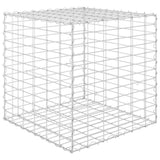 Vidaxl Gabion Planter surélevé Cube 60x60x60 cm Fil en acier