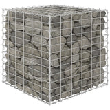 Plaopanice Vidaxl Gabion zvedla krychli 60x60x60 cm ocelový drát