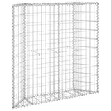 Vidaxl Gabion Planning Bucks Trapez 100x20x100 cm verzinkter Stahl