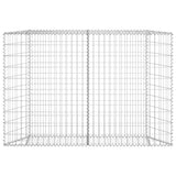 Vidaxl Gabion Planning Bucket Trapezium 150x20x100 cm Galvanized steel