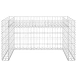 Toit de tondeuse à pelouse Vidaxl avec Planteur 110x80x60cm en acier