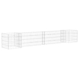 Ocelový vodič Vidaxl Gabion Planning Box H 260x40x40 cm