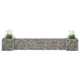 Vidaxl Gabion Planning Boîte en forme de fils en acier 260x40x40 cm