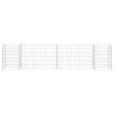 Vidaxl Gabion-Pflanzer H-förmig 260 x 40 x 60 cm Stahldraht