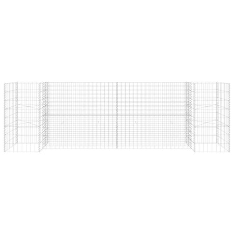 Vidaxl Gabion Planter en H 260x40x80 cm Fil en acier