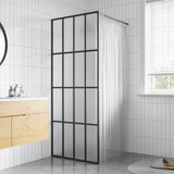 Vidaxl Walk -in Mur de douche 80x195 cm Verre tempérée