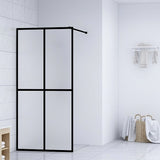 Vidaxl Walk -in shower wall 80x195 cm Mat Temperated Glass