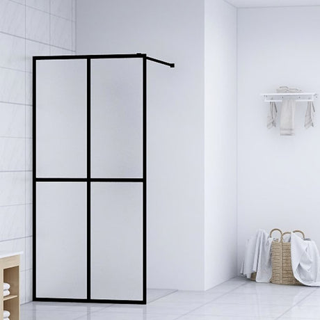 Vidaxl Walk -in Mur de douche 80x195 cm Verre tempérée