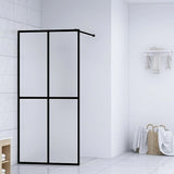 Vidaxl Walk -in Mur de douche 118x190 cm Mat à la fin du verre
