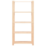 Rack de stockage Vidaxl 5 couches 80x38x170 cm Pine solide 250 kg