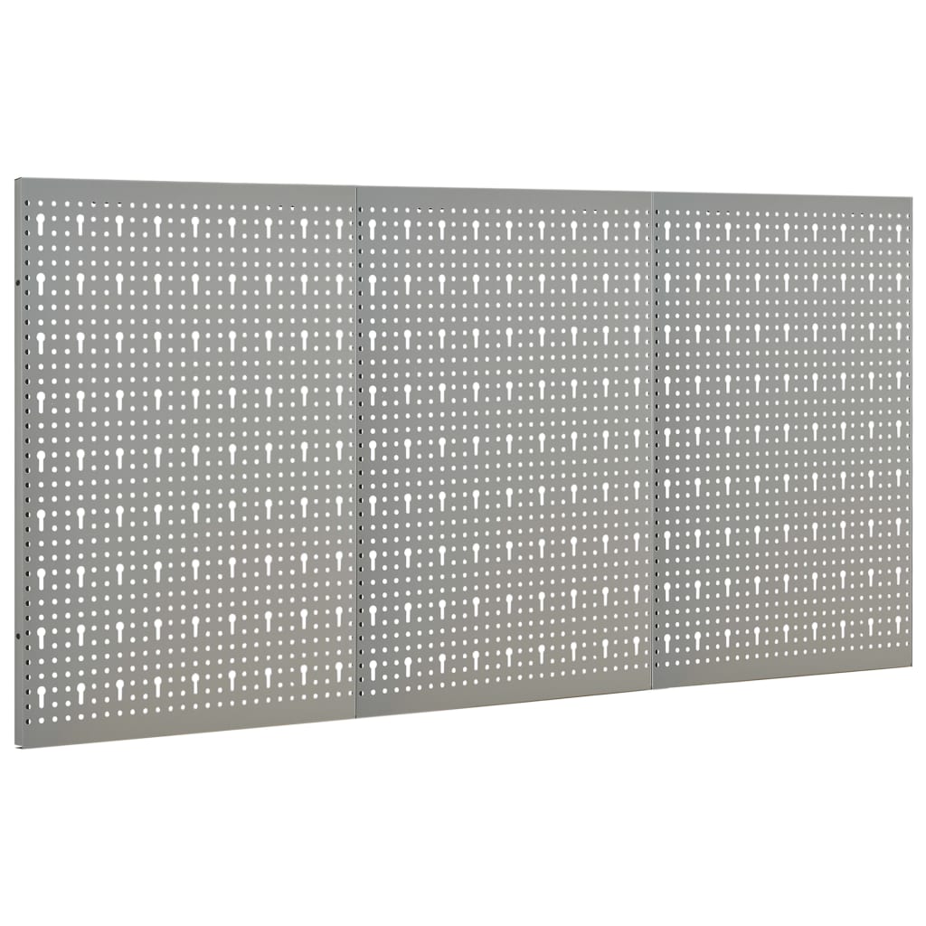 Vidaxl Hakepanel Wall -3 szt. 40x58 cm stal