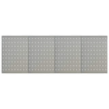 Vidaxl Gaartjenspanelen Wall - Moule de 4 pcs 40x58 cm en acier