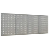 Vidaxl Gaartjenspanelen Wall - Moule de 4 pcs 40x58 cm en acier