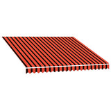 Vidaxl Laifeldoek 300x250 cm toile orange et marron
