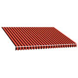 Vidaxl Laifeldoek 350x250 cm toile orange et marron