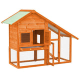 Vidaxl Rabbit Hutch 140x63x120 cm