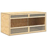 Vidaxl terrarium 100x47x47 cm Bois transformé
