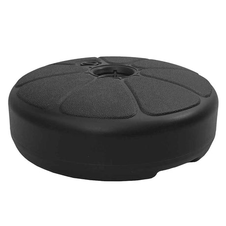 Vidaxl Parasol Foot rempli d'eau de sable 15 l noir