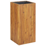 Vidaxl Planning Box elevada 43.5x43.5x90 cm de madera de acacia sólida